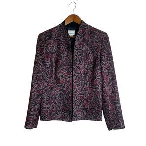 Tradition vintage paisley print blazer. Size‎ 10